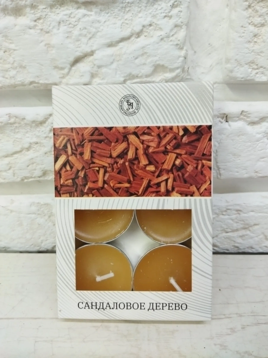 Аромо свечи в ассортименте, 6 шт