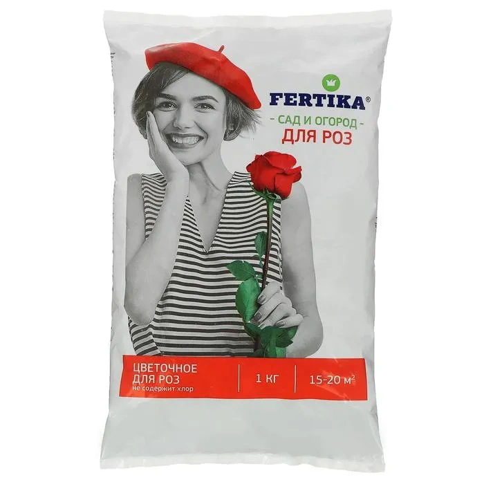 Удобрение комплексное минеральное  Fertika Цветочное для роз